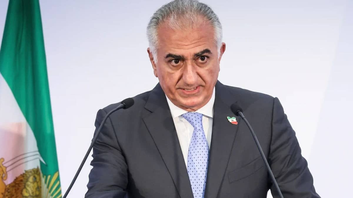 Exiled Crown Prince Reza Pahlavi
