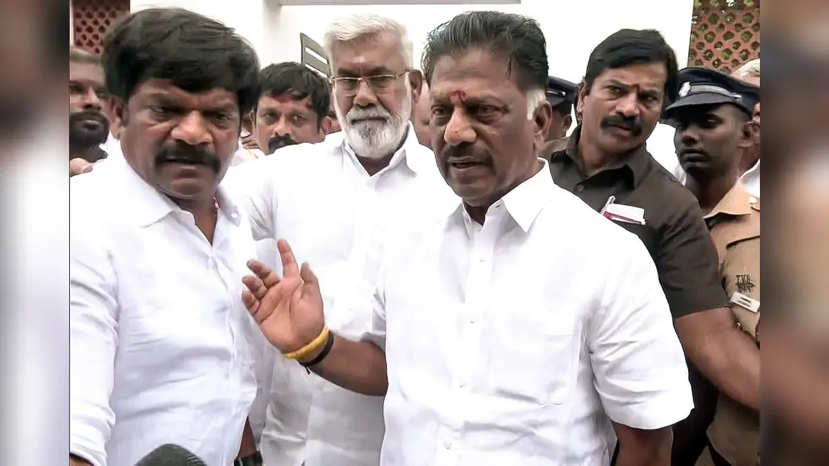 Expelled AIADMK Leader O Panneerselvam Likely To Join DMK Today Expelled AIADMK Leader O Panneerselvam Likely To Join DMK Today