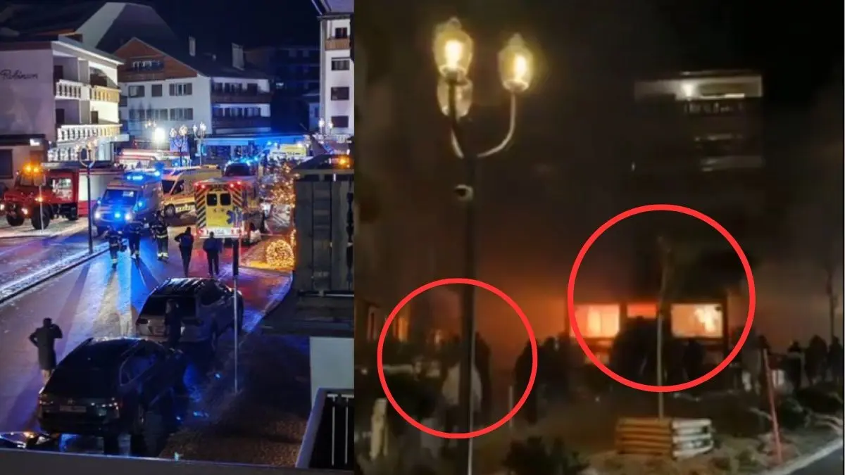 Explosion Rips Through Swiss Ski Resort Bar on New Year's Eve, Leaving Several Dead