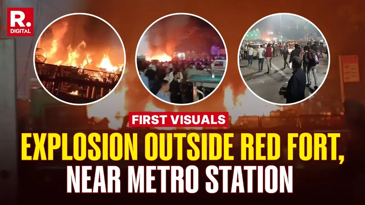 Explosion Rocks Delhi's Red Fort Area, Vehicles Set Ablaze