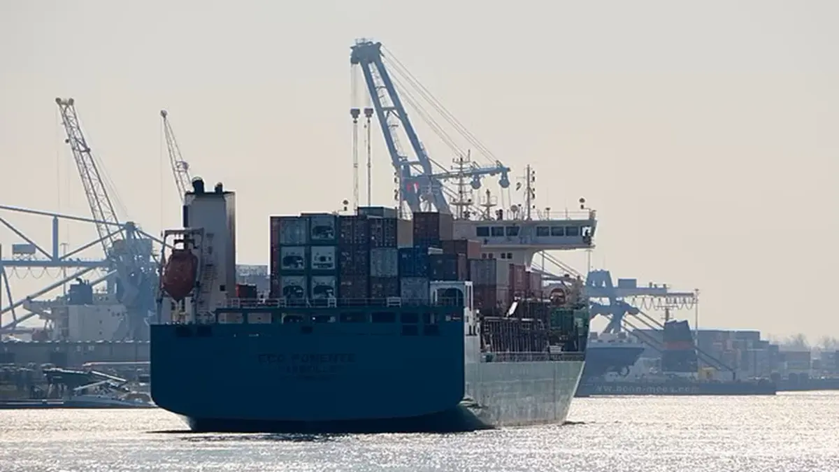 Explosion Triggers Fire On Victoria L Container Ship In North Sea, Rescue Efforts Underway