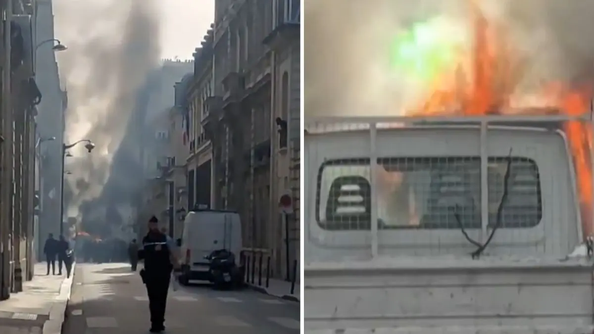 Explosions Reported Near French PM’s Office a Day After Resignation | WATCH