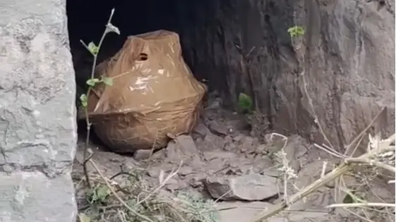 Terrorist Hideout Busted in Poonch, Huge Cache of Explosives Recovered Explosive recovered from a terrorist hideout in Poonch