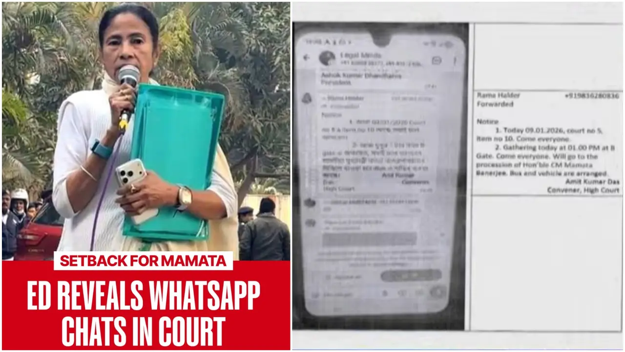 Explosive WhatsApp Chats Sent By TMC To Create Chaos, Hamper Calcutta HC's Hearing On I-PAC Case