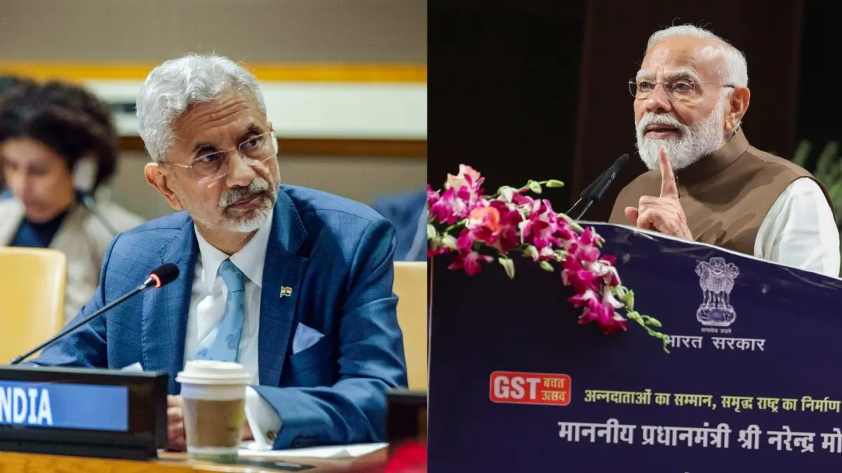 External Affairs Minister S. Jaishankar and Prime Minister Narendra Modi