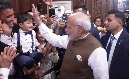 Watch | ‘Modi, Modi’ Chants Fill The Air As PM Gets Special Welcome By Diaspora In US Watch | ‘Modi, Modi’ Chants Fill The Air As PM Gets Special Welcome By Diaspora In US