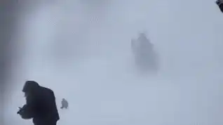 Avalanche in Gulmarg