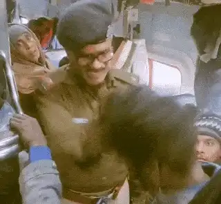 Man Smokes Weed on Train; RPF Officer Pulls His Hair, Slap in Dramatic Altercation | Video Man Smokes Weed on Train; RPF Officer Pulls His Hair, Slap | Video