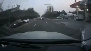 Motorcyclist Dies After Falling Into Massive Sinkhole in Seoul