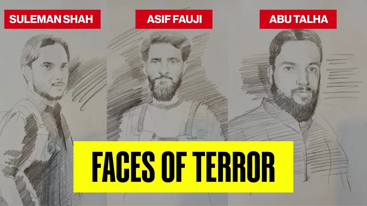 Faces of Terror: First Sketch Of Pahalgam Attack Suspects Released, Manhunt Intensifies Faces of Terror: First Sketch, Pic Of Pahalgam Attack Suspects Released, Manhunt Intensifies