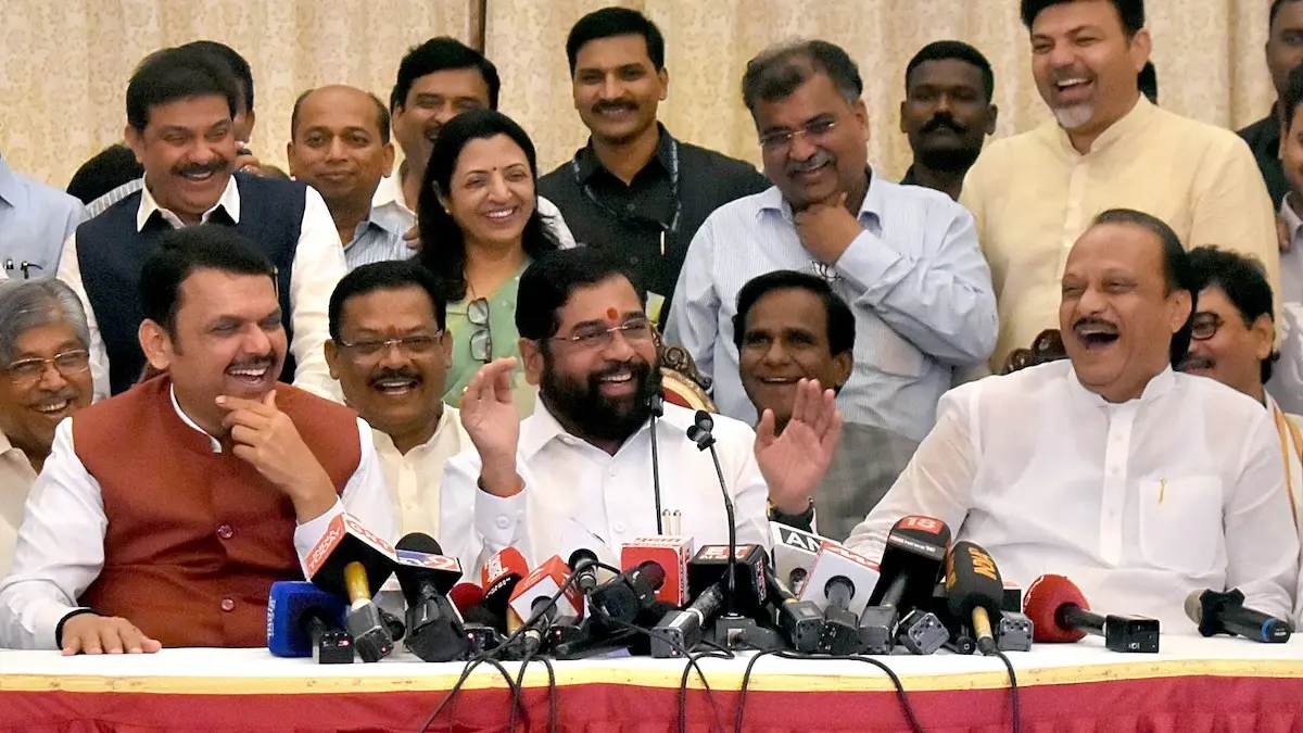 Fadnavis, Eknath, Ajit Pawar