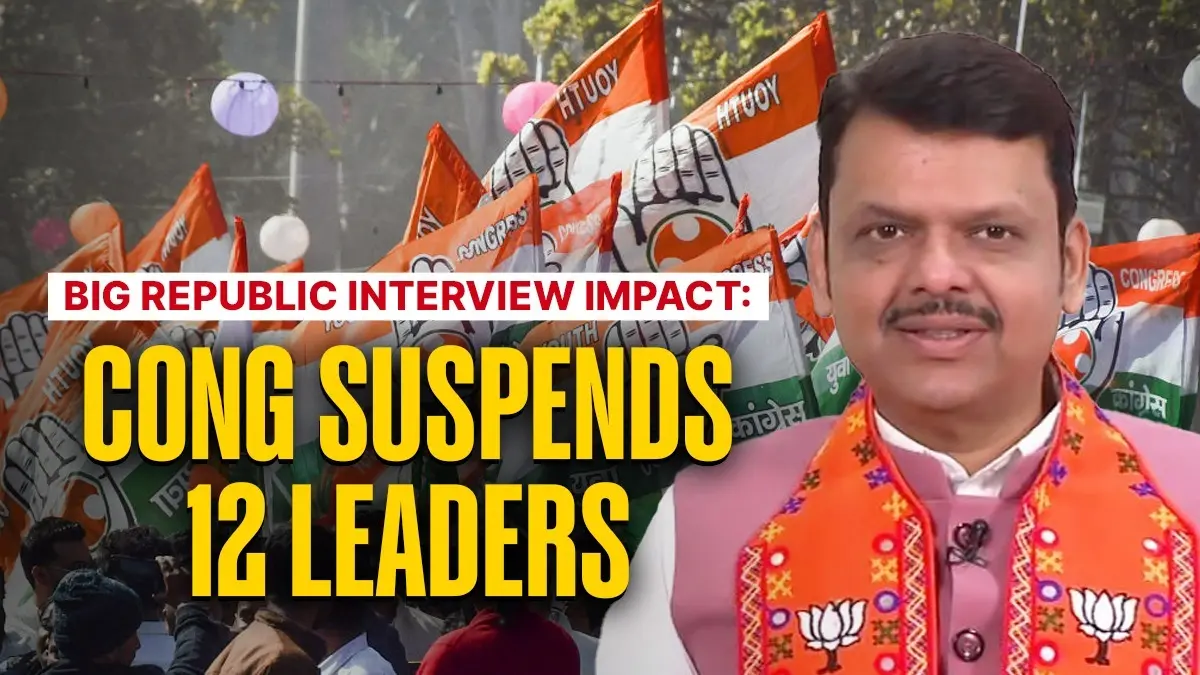 Fadnavis Interview: Congress Suspends 12 In Ambernath Over Pact With BJP