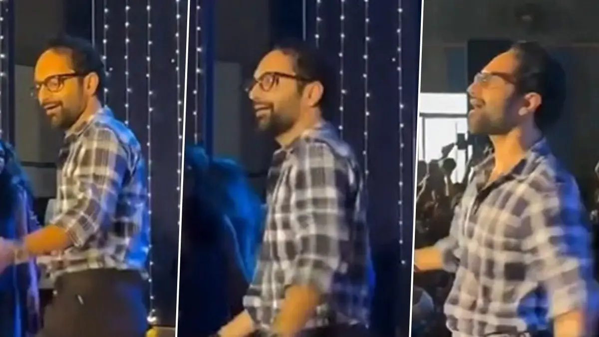 Fahadh Faasil Grooves To Aavesham Song Like No One Is Watching During Odum Kuthira Chaadum Kuthira Promotions | Viral Video Fahadh Faasil grooves to his viral song at Odum Kuthira Chaadum Kuthira event in Ernakulam