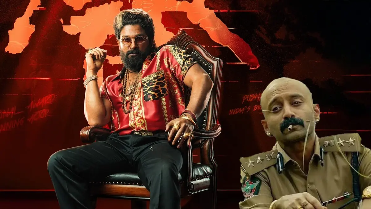 Fahadh Faasil plays the antagonist Bhanwar Singh Shekhawat in Pushpa franchise