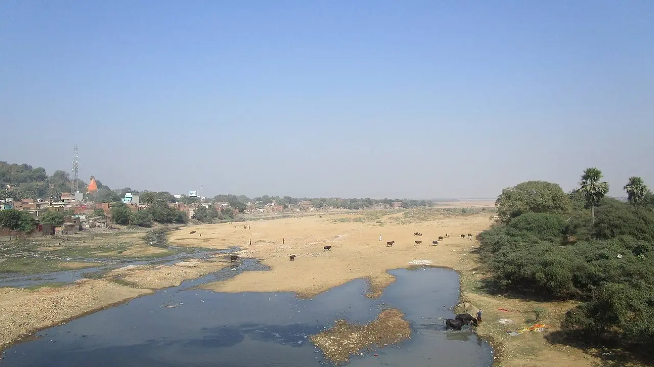 फल्गु नदी में पानी क्यों नहीं है?