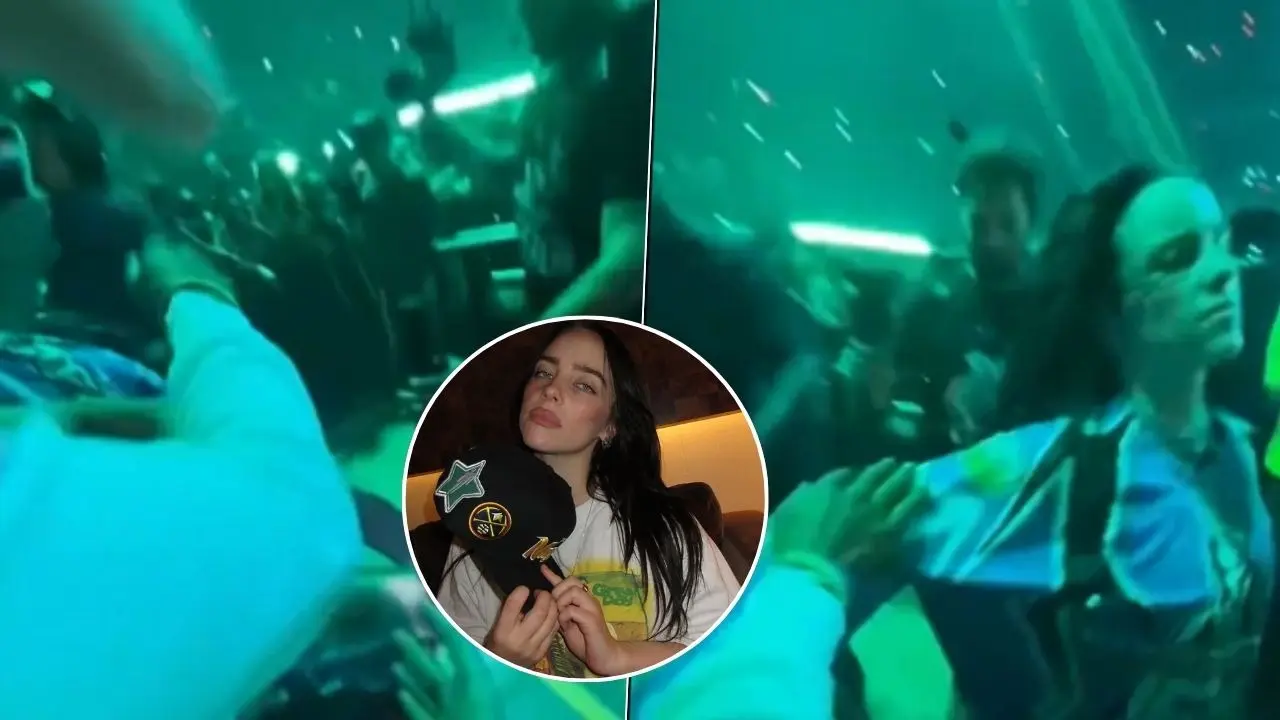 Fan Aggressively Drags Billie Eilish Off Stage During Miami Concert, Shocking Video Goes Viral