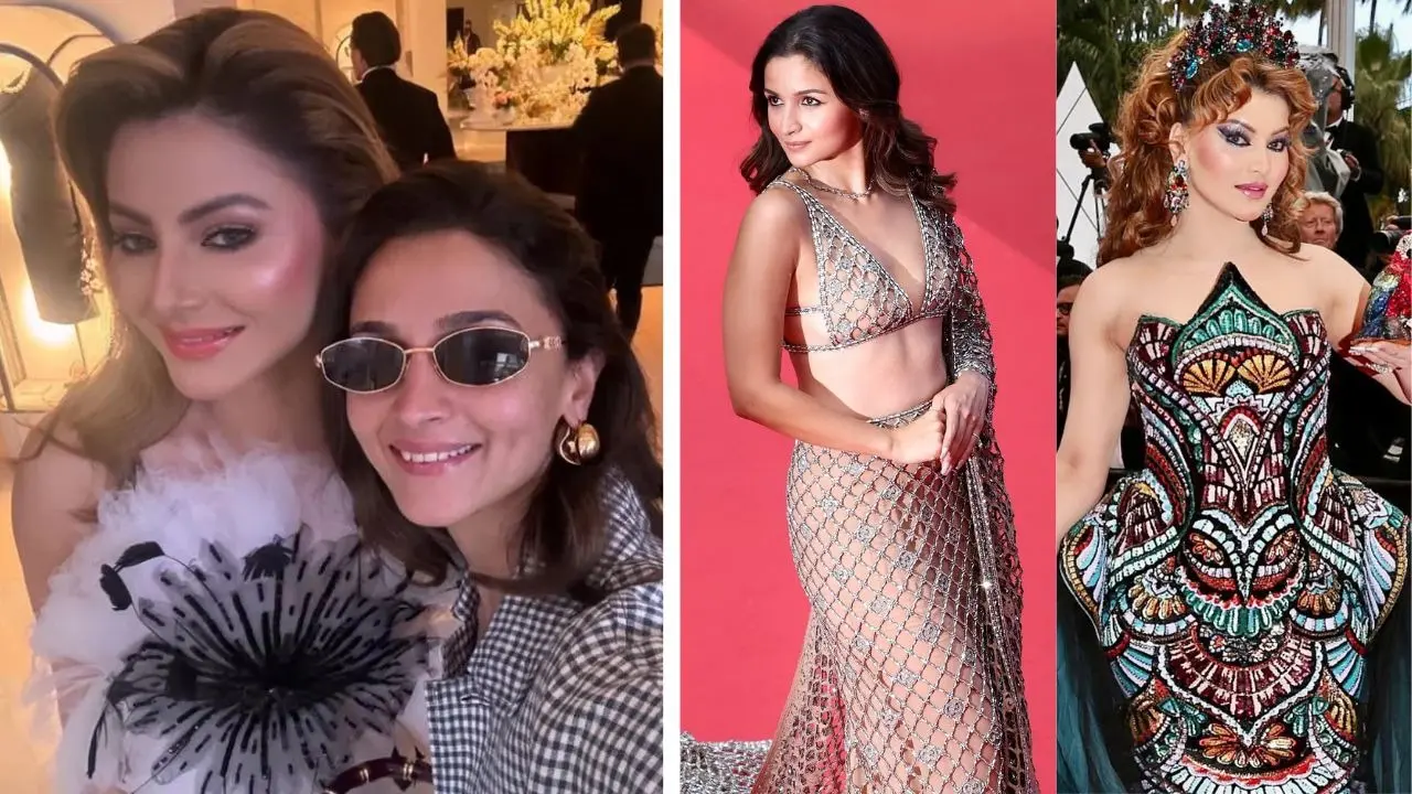 'Fangirl Moment For Alia Bhatt' As She Poses For Selfie With Urvashi Rautela, Netizens React Wittily
