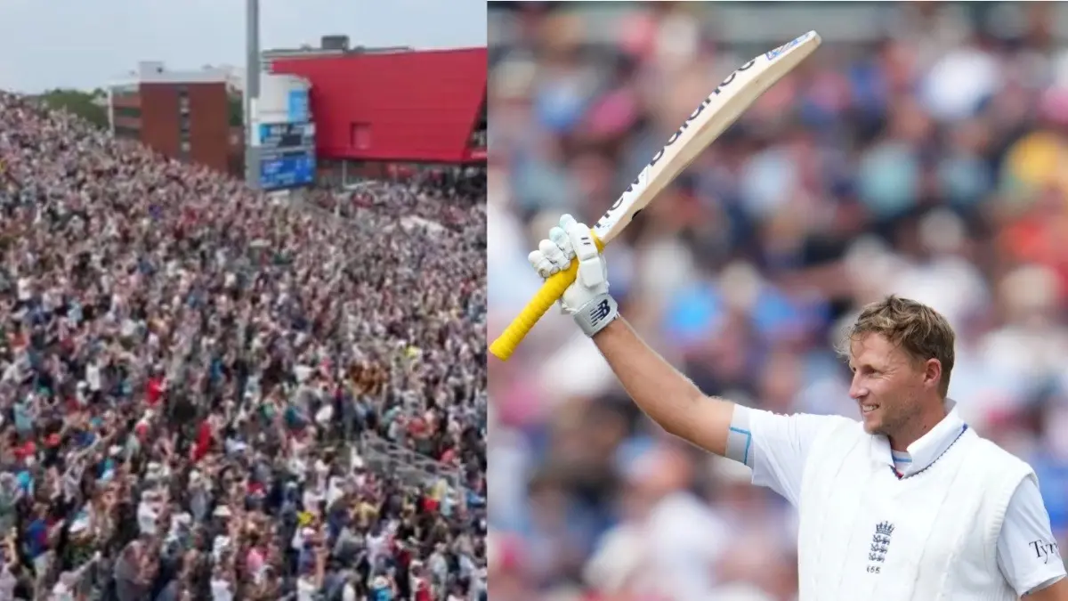 IND vs ENG: Old Trafford Stadium Erupts In Celebration As Joe Root Smashes 38th Ton Of His Test Career - WATCH Fans gives standing ovation to Joe Root following his 38th Test century in Manchester Test