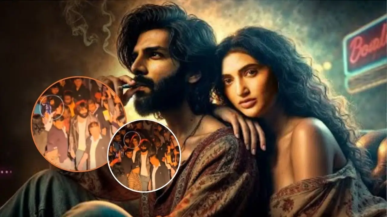 Fans Pull Sreeleela In Viral Video, Kartik Aaryan Laughs It Off