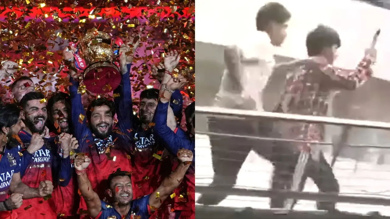 Fans Scale Walls At M. Chinnaswamy Stadium