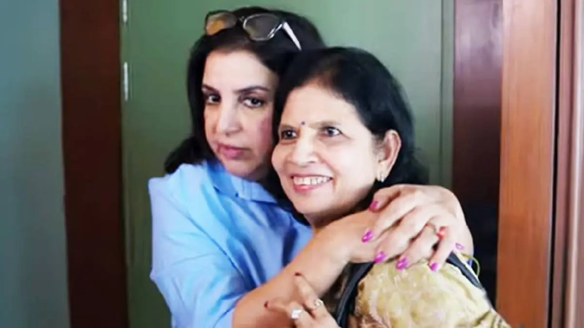 Farah Khan's mother-in-law
