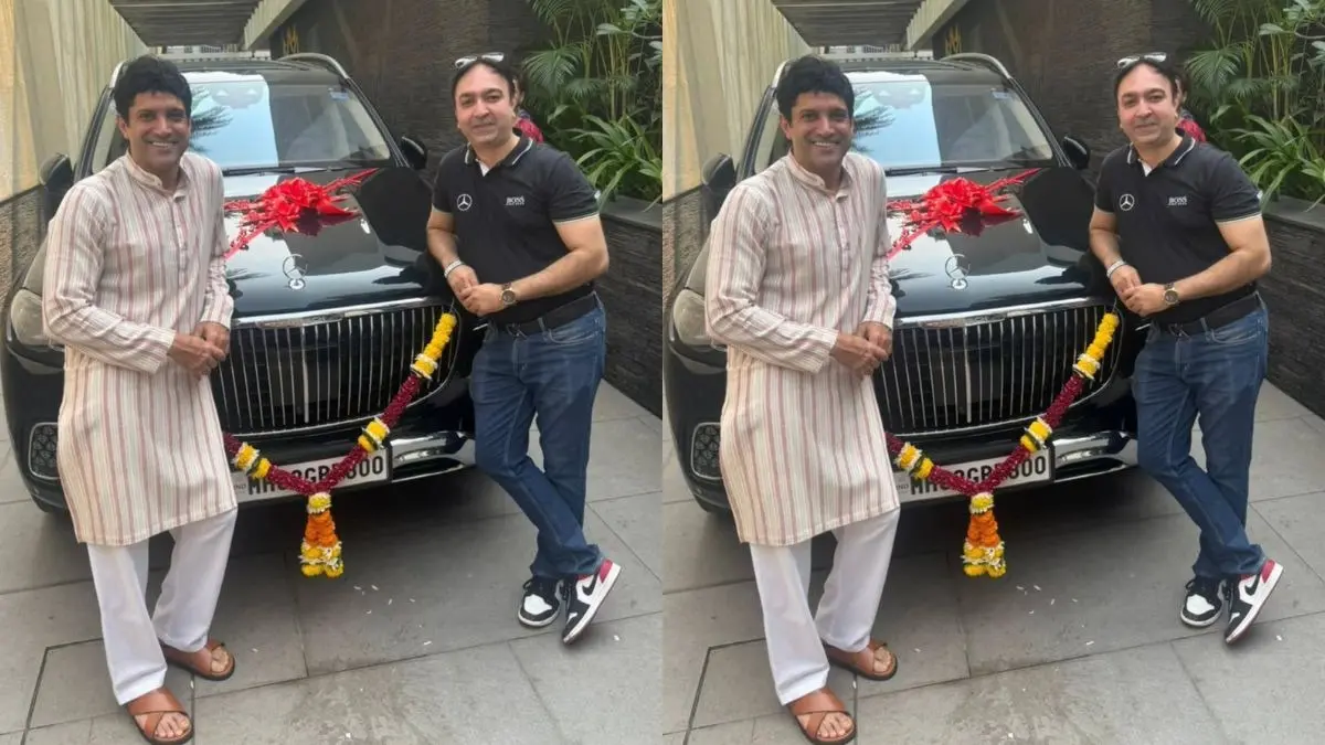 Farhan Akhtar Adds Mercedes-Maybach GLS 600