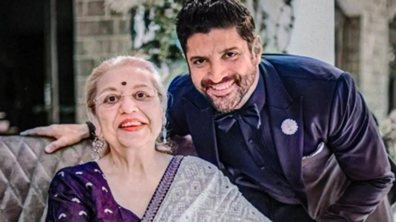 Farhan Akhtar's Mother Honey Irani.