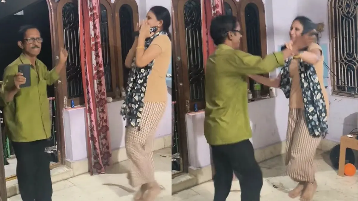 Father and daughter danced Video viral