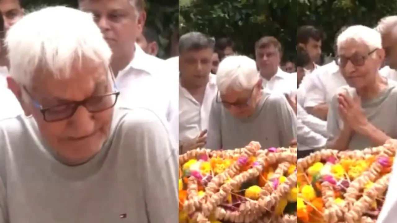 father cries while bidding final farewell to pilot captain sumeet sabarwal