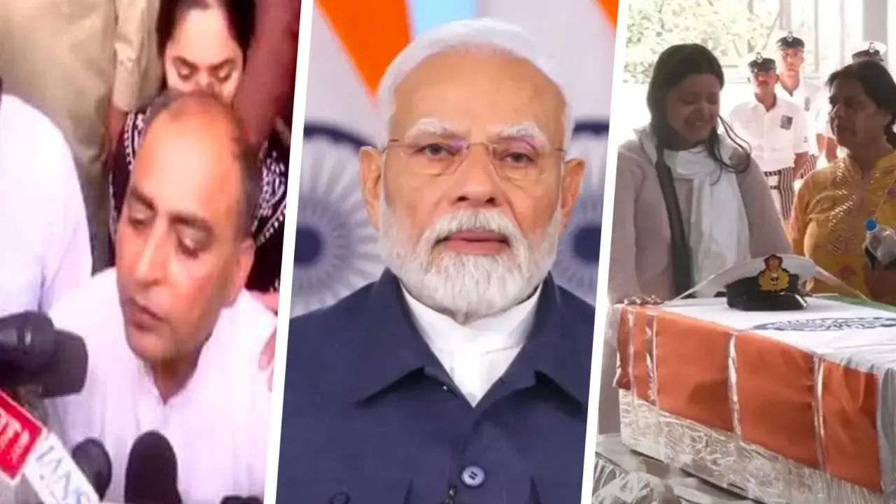 Father of martyred vinay narwal Said on pm modi Speech