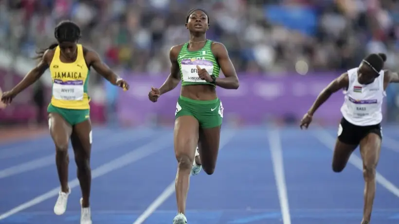 Nigerian national champion not entered for Olympic 100, blames country's track federation for mix-up Favour Ofili