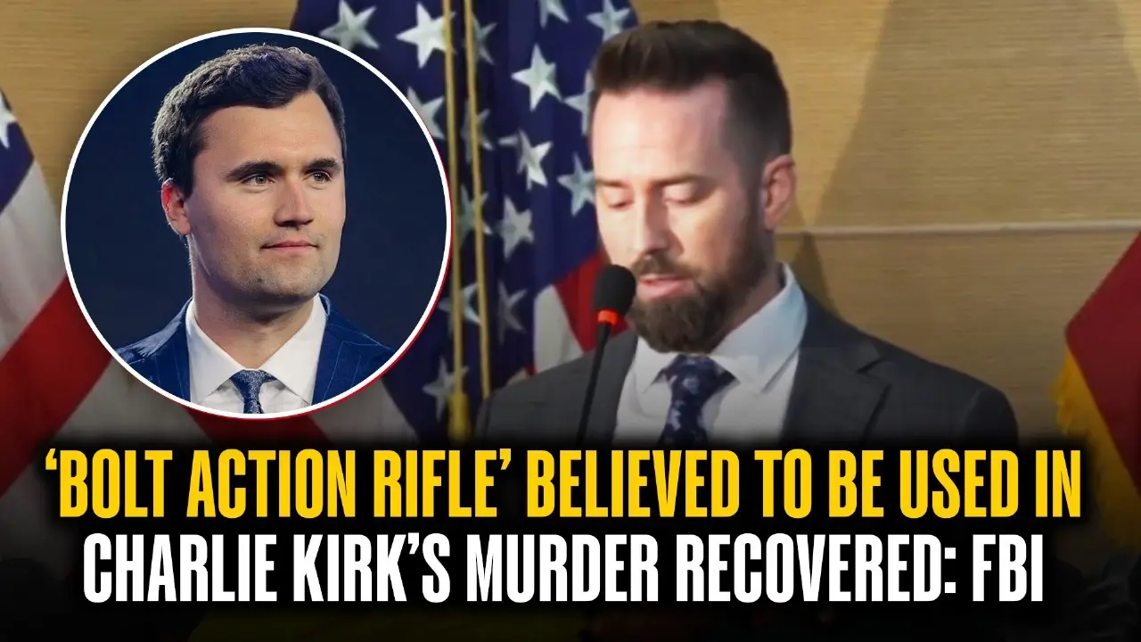 Charlie Kirk's Killer Blended in on Utah University Campus, ‘Bolt Action Rifle’ Recovered FBI Press Briefing