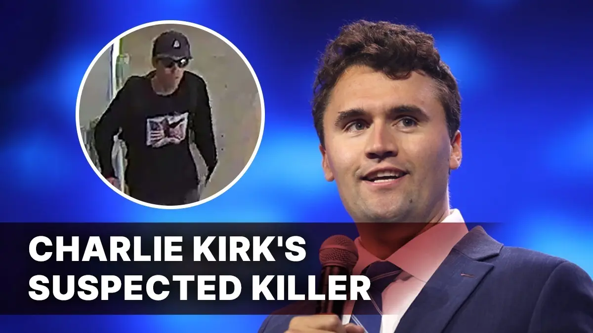 Charlie Kirk's 'Suspected' Killer's First Photos Released by FBI FBI Releases Photo Of 'Person Of Interest' In Charlie Kirk Killing
