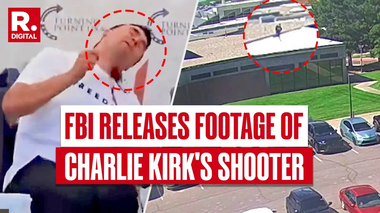 Fresh FBI Footage Captures Charlie Kirk’s Assassin Jumping Off Rooftop, Escaping into Woods Moments After Killing FBI Releases Video Footage of Charlie Kirk's Shooter