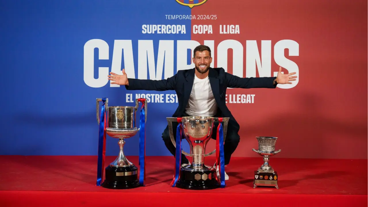 FC Barcelona defender Inigo Martinez in a file photo.