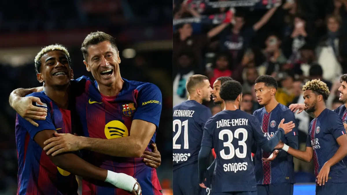 FC Barcelona will take on PSG in the Champions League