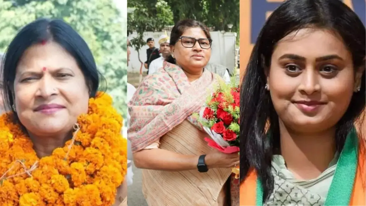 Female Ministers In Nitish Kumar Cabinet