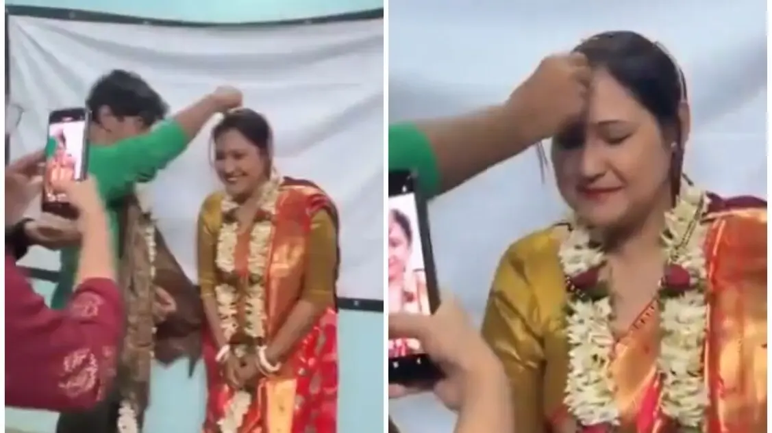 Viral Video: Kolkata Teacher 'Marries' Student in Class, Internet Furious Female professor gets 'married' to student in classroom