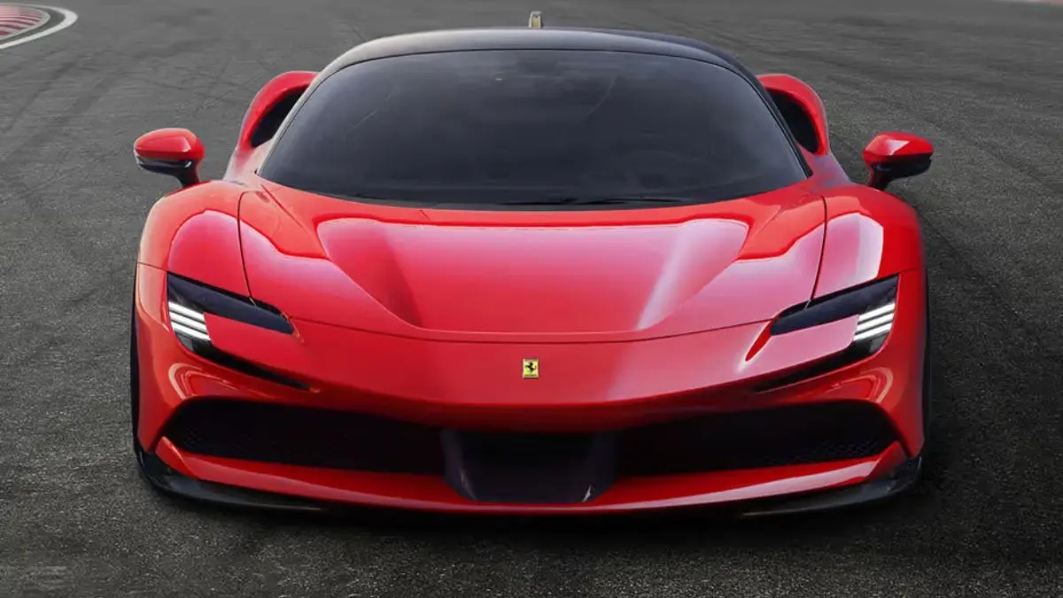 Ferrari’s First EV Is Coming - Here’s When You’ll See It on the Roads Ferrari Front View