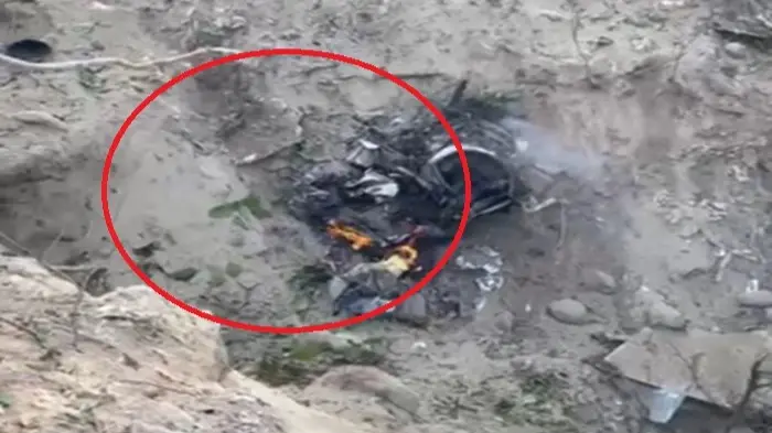 Fighter Jet Crashes in Panchkula’s Morni Hills, Pilot Ejects Safely