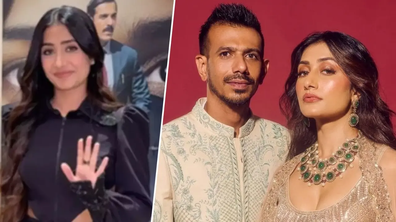 Dhanashree Verma Ignores Paps' Question About Divorce From Yuzvendra Chahal, Says Gana Sunlo Pehle...' File photo Dhanashree Verma and Yuzvendra Chahal