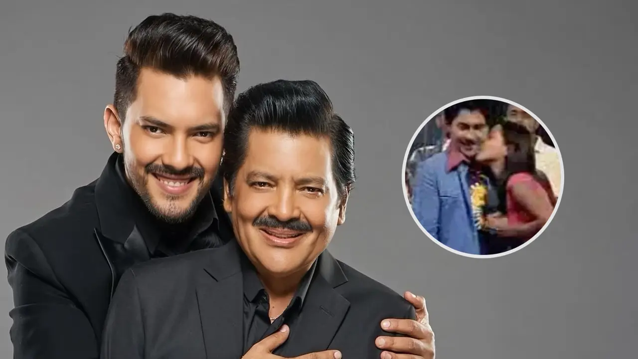 How Udit Narayan's Son Aditya Reacted When He Was Kissed And Proposed By A Fan On Stage, Old Photos Resurfaces File photo of Aditya Narayan and Udita Narayan