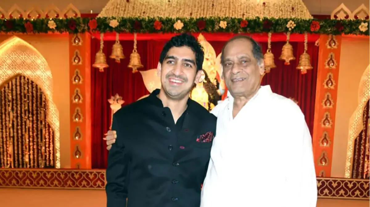 File photo of Ayan Mukerji and father Deb Mukerjee