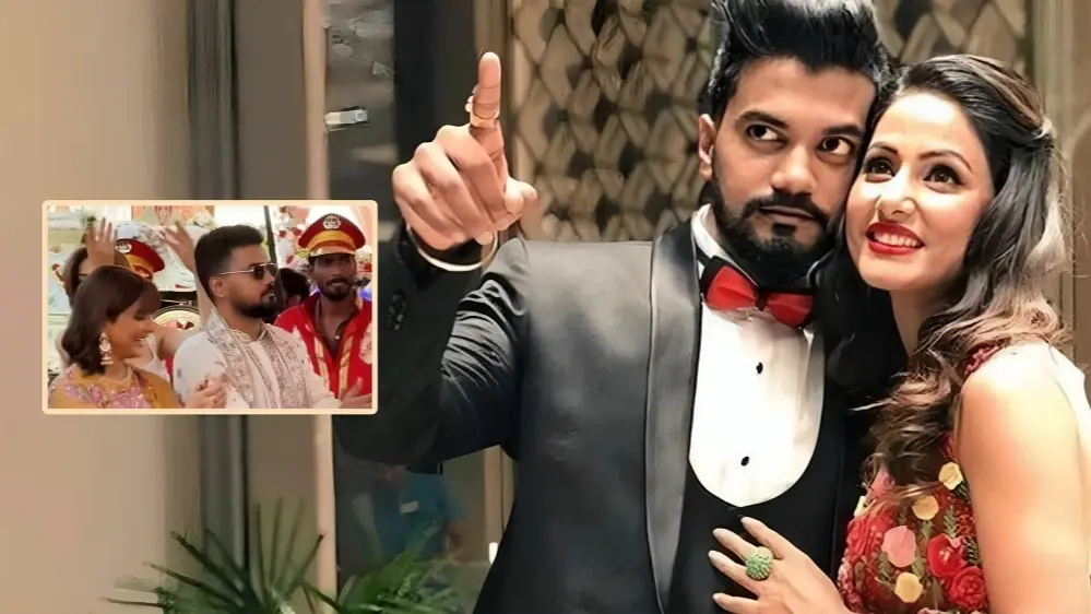 Is Hina Khan Getting Married To Her Longtime Boyfriend Rocky Jaiswal? Here's What We Know File photo of Hina Khan and Rocky Jaiswal