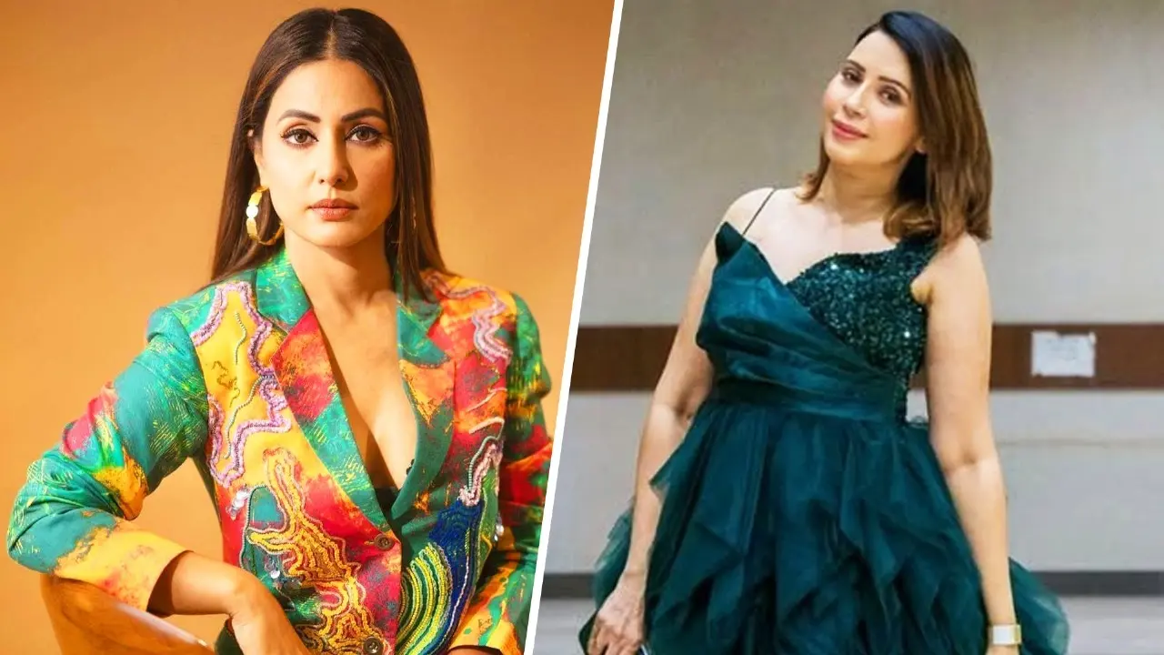 File photo of Hina Khan and Rozlyn Khan