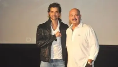 File photo of Hrithik Roshan and Rakesh Roshan