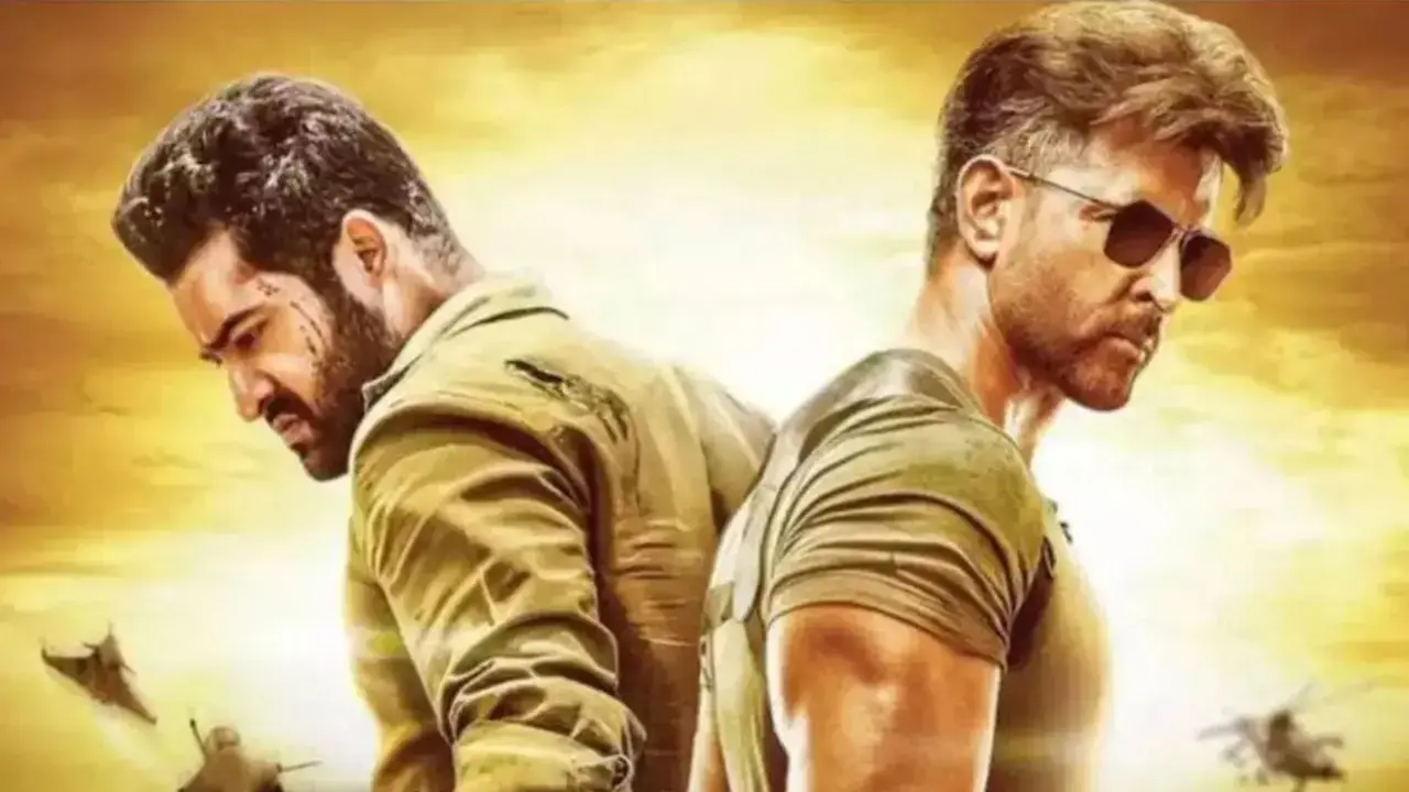 File photo of Jr NTR and Hrithik Roshan