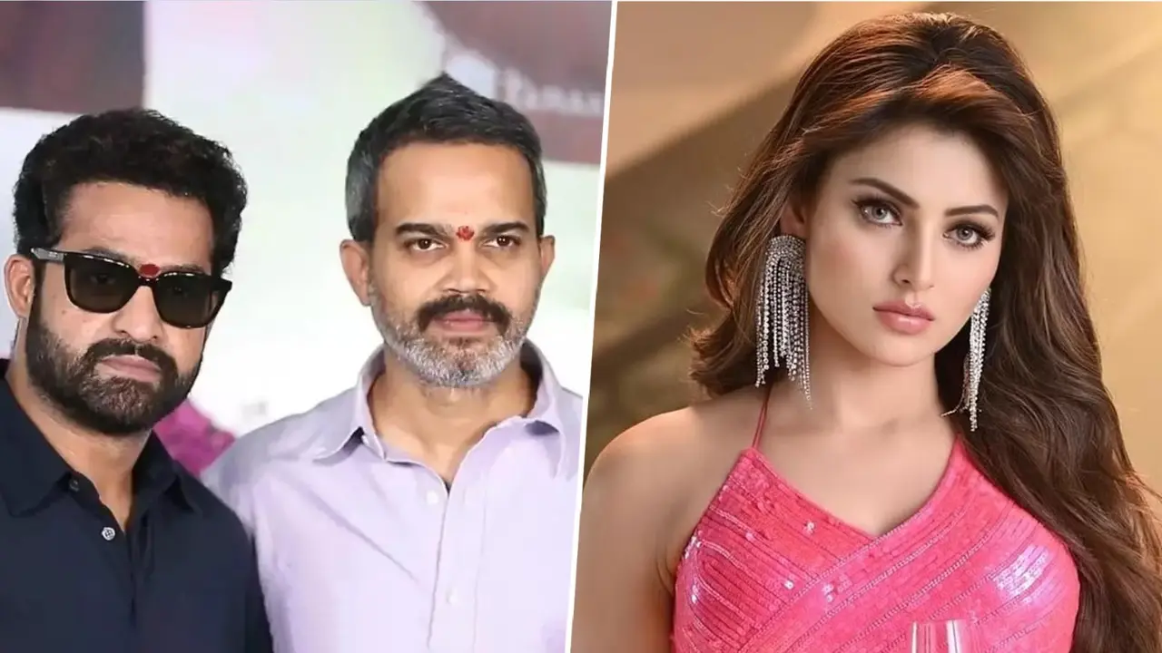 NTR31: Urvashi Rautela To Star In Jr NTR's Next Magnum Opus? Here's What We Know File photo of Jr NTR, Prashanth Neel and Urvashi Rautela