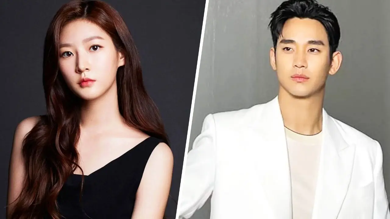 File photo of Kim Sae Ron and Kim Soo Hyun