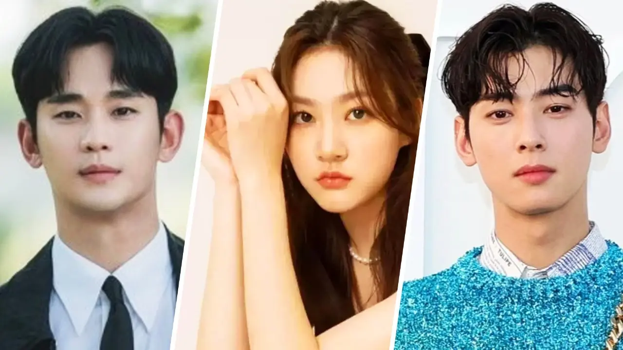 File photo of Kim Soo Hyun, Kim Sae Ron and Cha Eun Woo